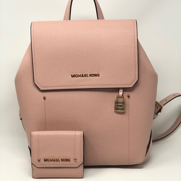 Michael Kors Handbags - Michael kors hayes medium bagpack with wallet set